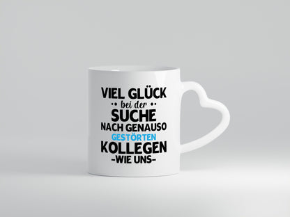 Viel Glück bei der Suche | Arbeitskollegen Arbeit Geschenk Kollegen Büro