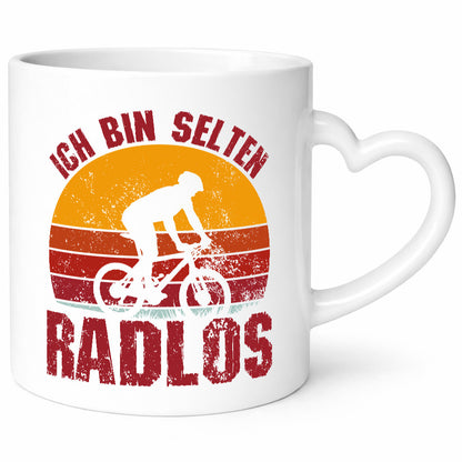 Ich bin Selten Radlos | Radfahrer Mountainbike Humor Geschenkidee Tasse