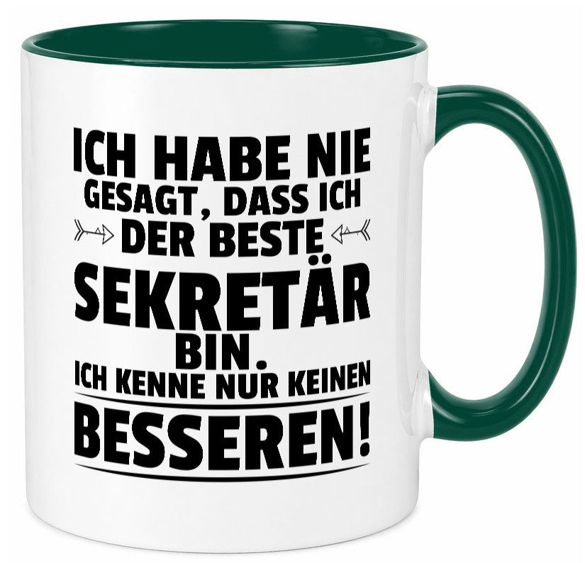 Keinen Besserer Sekretär | Büro lustiger Spruch Geschenk Arbeit Kollegen Tasse