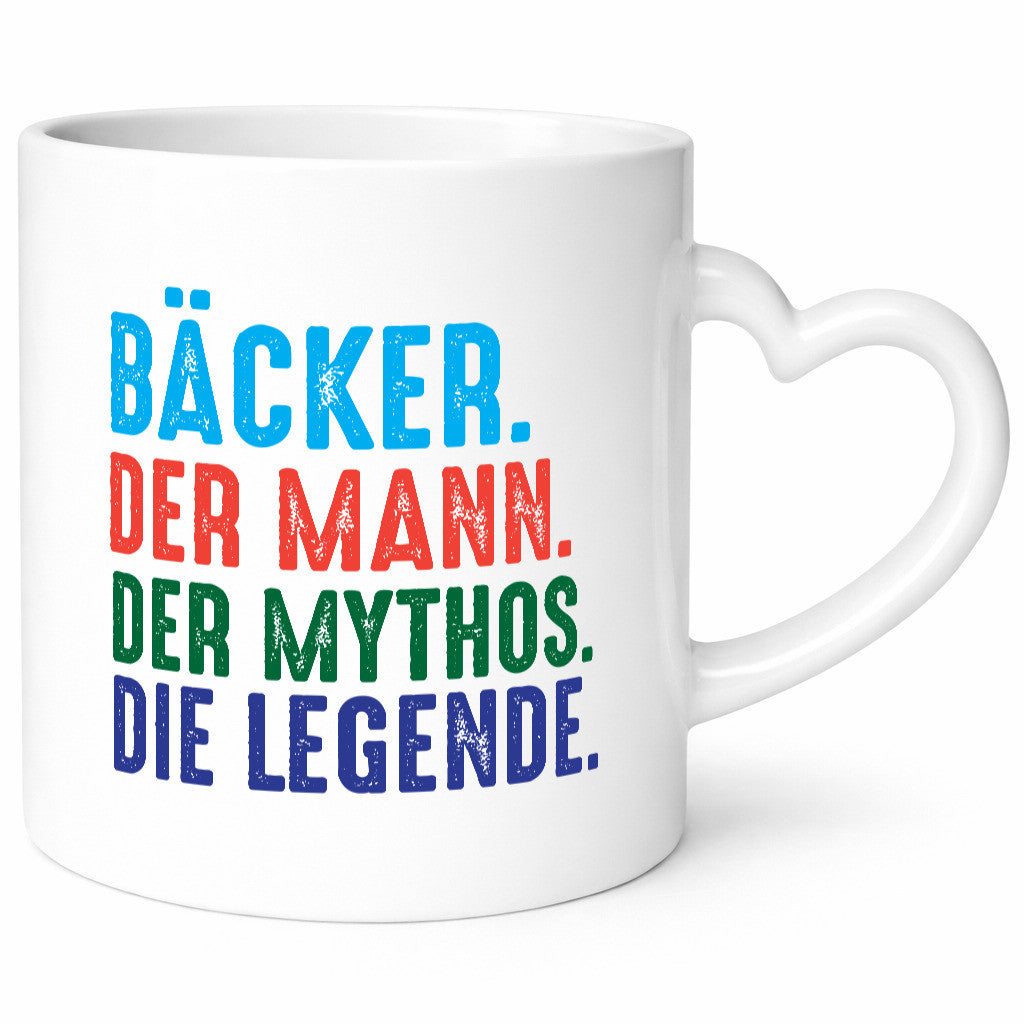 Bäcker | Der Mann Mythos Die legende Humor Geschenkidee Tasse