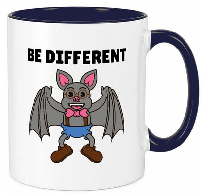 Be Different Geschenk Humor Geschenkidee lustiger Spruch Tasse