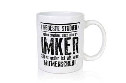 Neuste Studien: Imker | Imkerei lustiger Spruch Geschenk Humor Geschenkidee