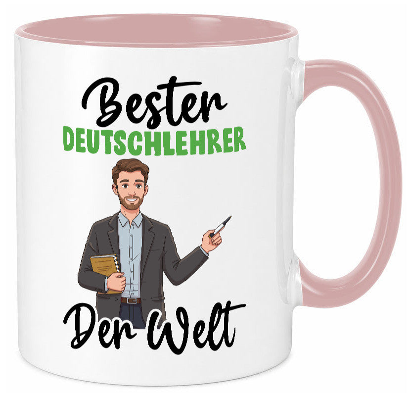 Bester Deutschlehrer | Lehrer Schule v2 lustiger Spruch Geschenk Humor