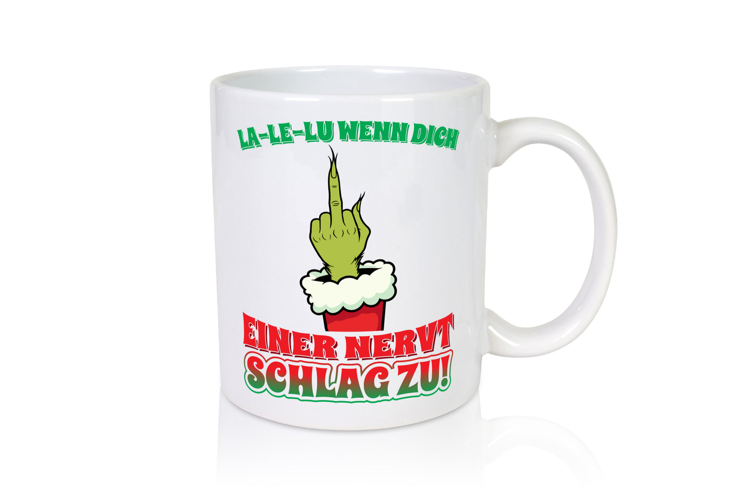 La Le Lu | Weihnachten Weihnachtsmuffel Lichter vl11 Humor Geschenkidee Tasse