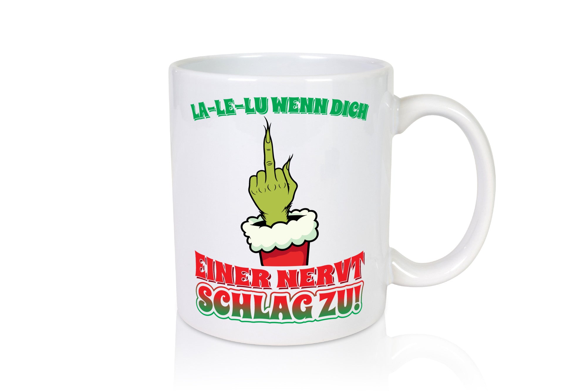La Le Lu | Weihnachten Weihnachtsmuffel Lichter vl11 Humor Geschenkidee Tasse
