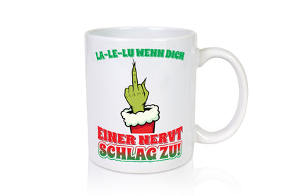 La Le Lu | Weihnachten Weihnachtsmuffel Lichter vl11 Humor Geschenkidee Tasse