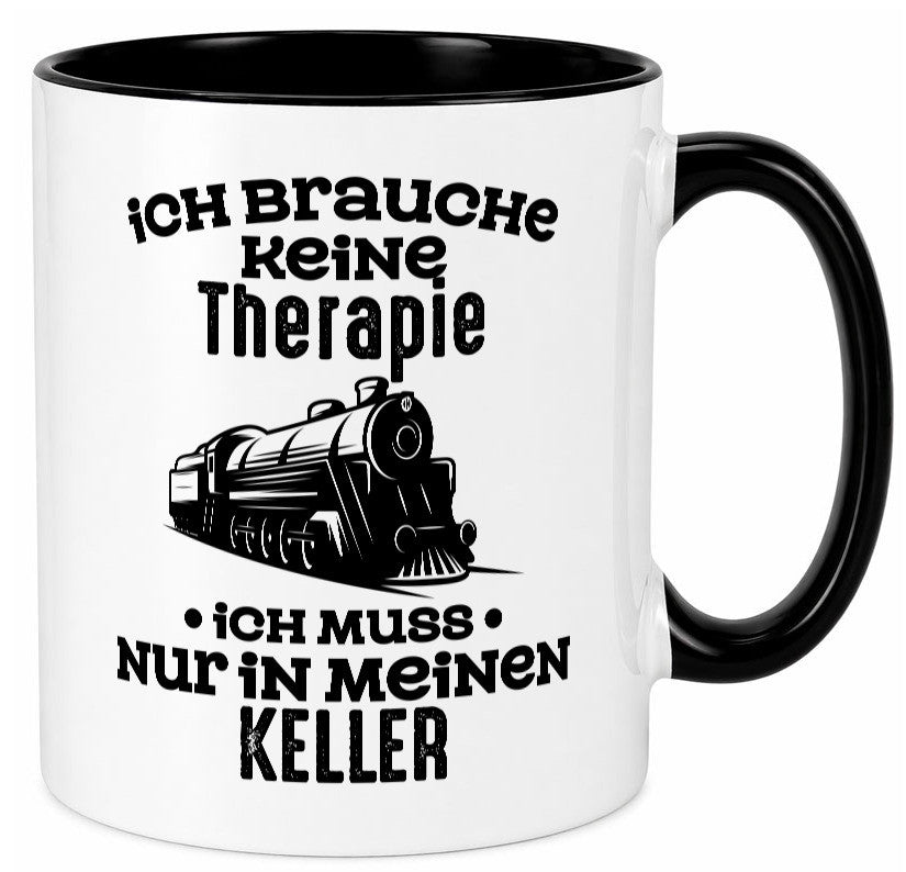 Modeleisenbahn | Hobby eisenbahn Zug lustiger Spruch Geschenk Humor Tasse