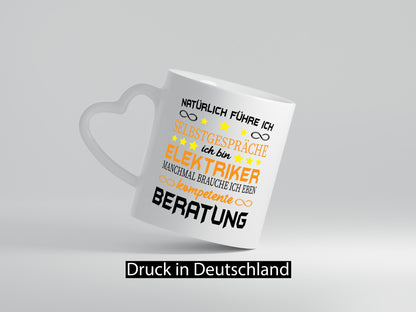 Elektriker | BrauchSelbstgespräche brauche beratung Humor Geschenkidee Tasse