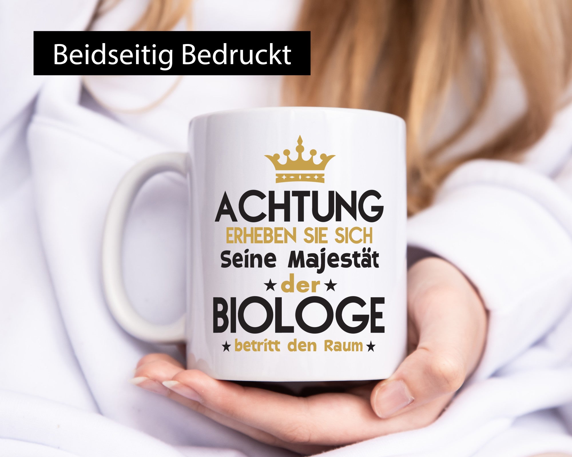Seine Majestät Biologe | Biologie Naturforscher lustig Humor Geschenkidee