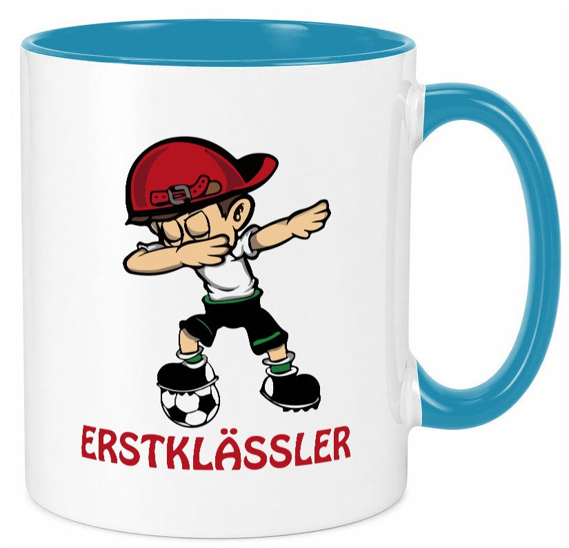 Erstklässler Dab Tasse | Einschulung Erste Klasse lustig Humor Geschenkidee