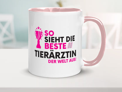 Die Weltbeste Tierärztin | Mediziner Tiermedizin lustiger Spruch Geschenk