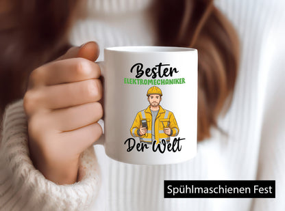 Bester Elektromechaniker | Mechaniker Geschenkidee Humor Tasse
