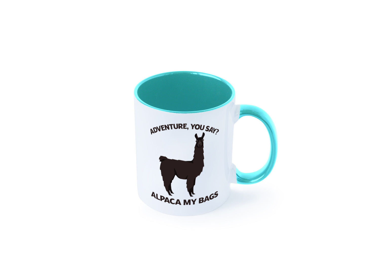 Adventure, Alpaca | Humor Geschenkidee Tasse