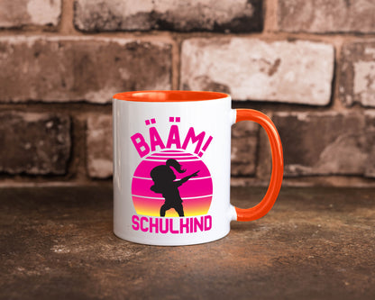 Bääm Schulkind | Einschuldung Schulanfang Geschenkidee Humor Tasse