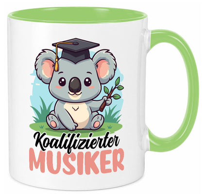 Koalifizierter Musiker | Musik Musikant lustiger Spruch Geschenk Humor Tasse