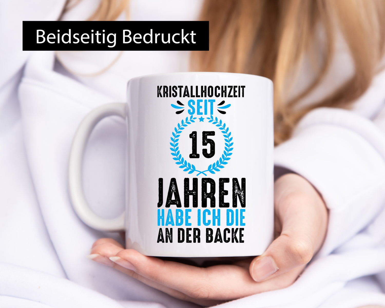 Kristallhochzeit | 15. Jahre Verheiratet Ehepaar Geschenk Humor Geschenkidee