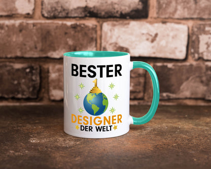 Welt Bester Designer Beruf | Mode Geschenk Arbeit Kollegen Büro lustiger Spruch