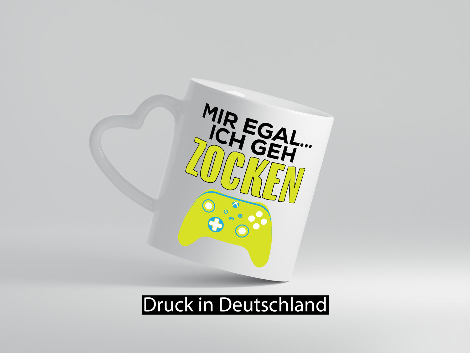 Mir egal ich geh Zocken | Gamer Zocker Geschenk Humor Geschenkidee lustiger