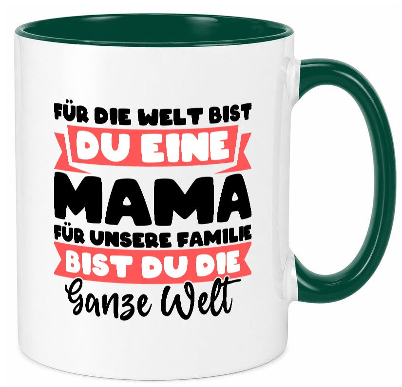 Beste mama der Welt vl5 lustig Familie Geschenkidee Geschenk Tasse
