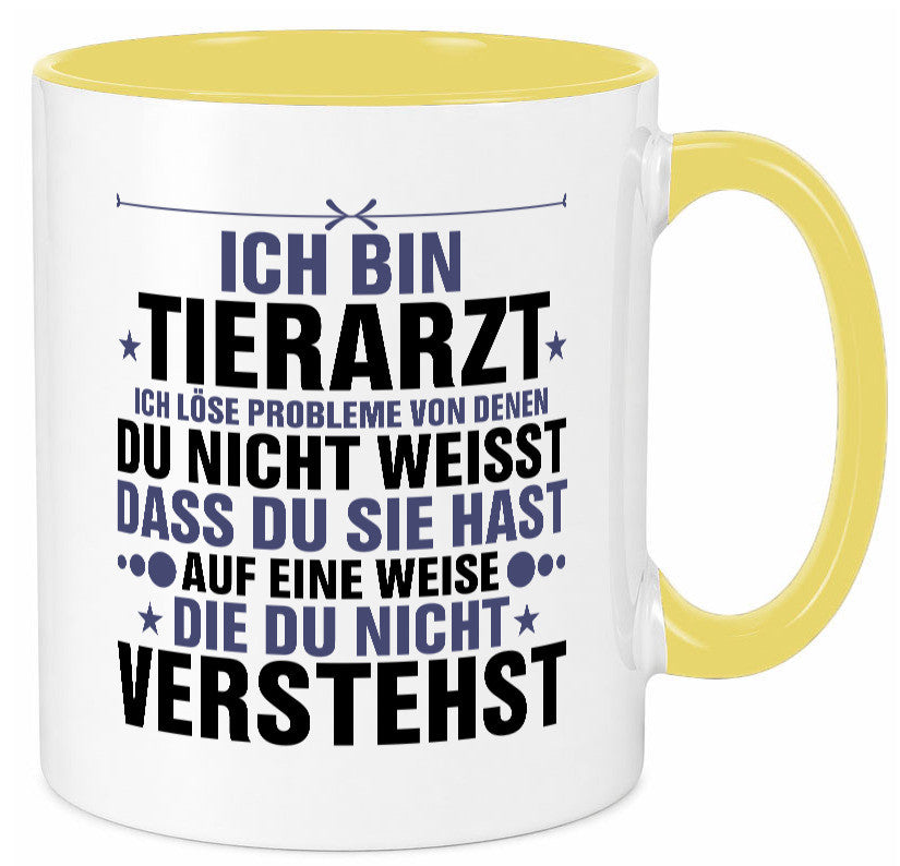 Löse Probleme: Tierarzt | Tiermedizin Mediziner Geschenk Tierliebhaber Humor