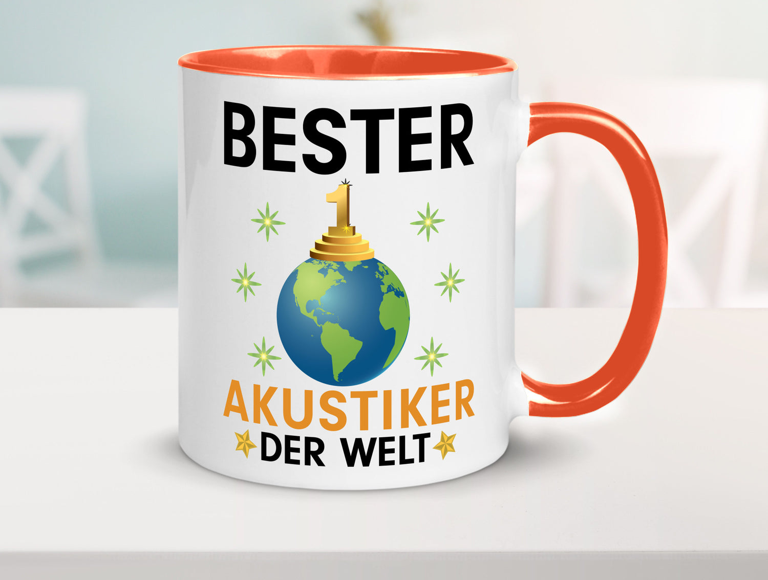 Welt Bester Akustiker | Akustik Hörgeräteakustik Geschenkidee Humor Tasse
