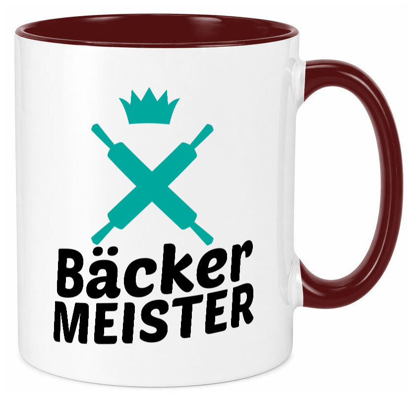 Bäcker Meister | Bäckerrei lustig Humor Geschenkidee Geschenk Tasse