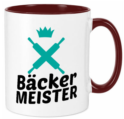Bäcker Meister | Bäckerrei lustig Humor Geschenkidee Geschenk Tasse