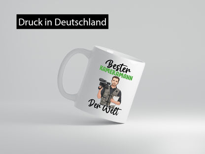 Bester Kameramann | Kamera v2 lustig Humor Geschenkidee Geschenk Tasse