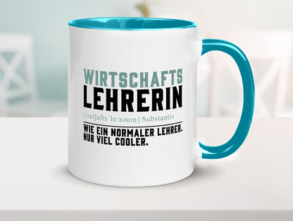 Wirtschaftslehrerin | Unterricht Lieblingslehrerin lustig Humor Geschenkidee