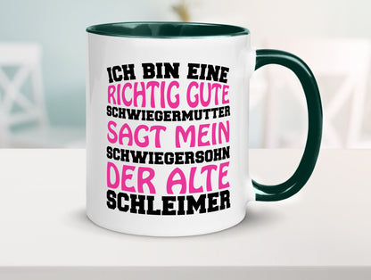 Gute Schwiegermutter lustig Familie Geschenkidee Geschenk Tasse