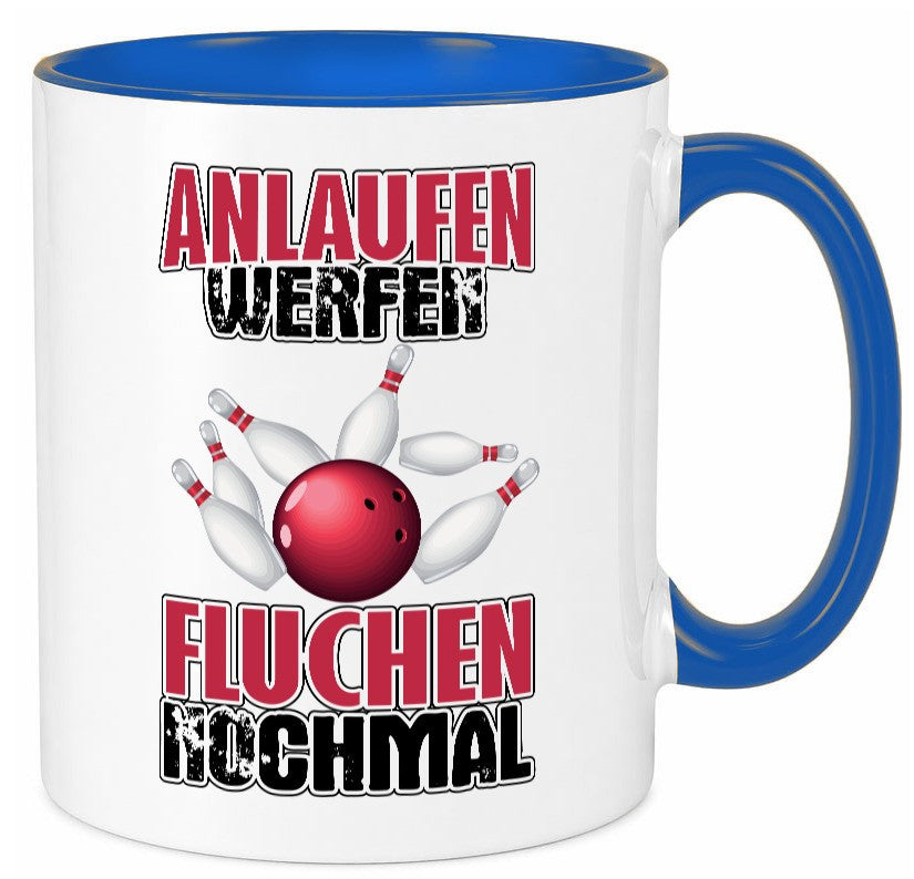 Bowling Tasse Geschenk Humor Geschenkidee lustiger Spruch