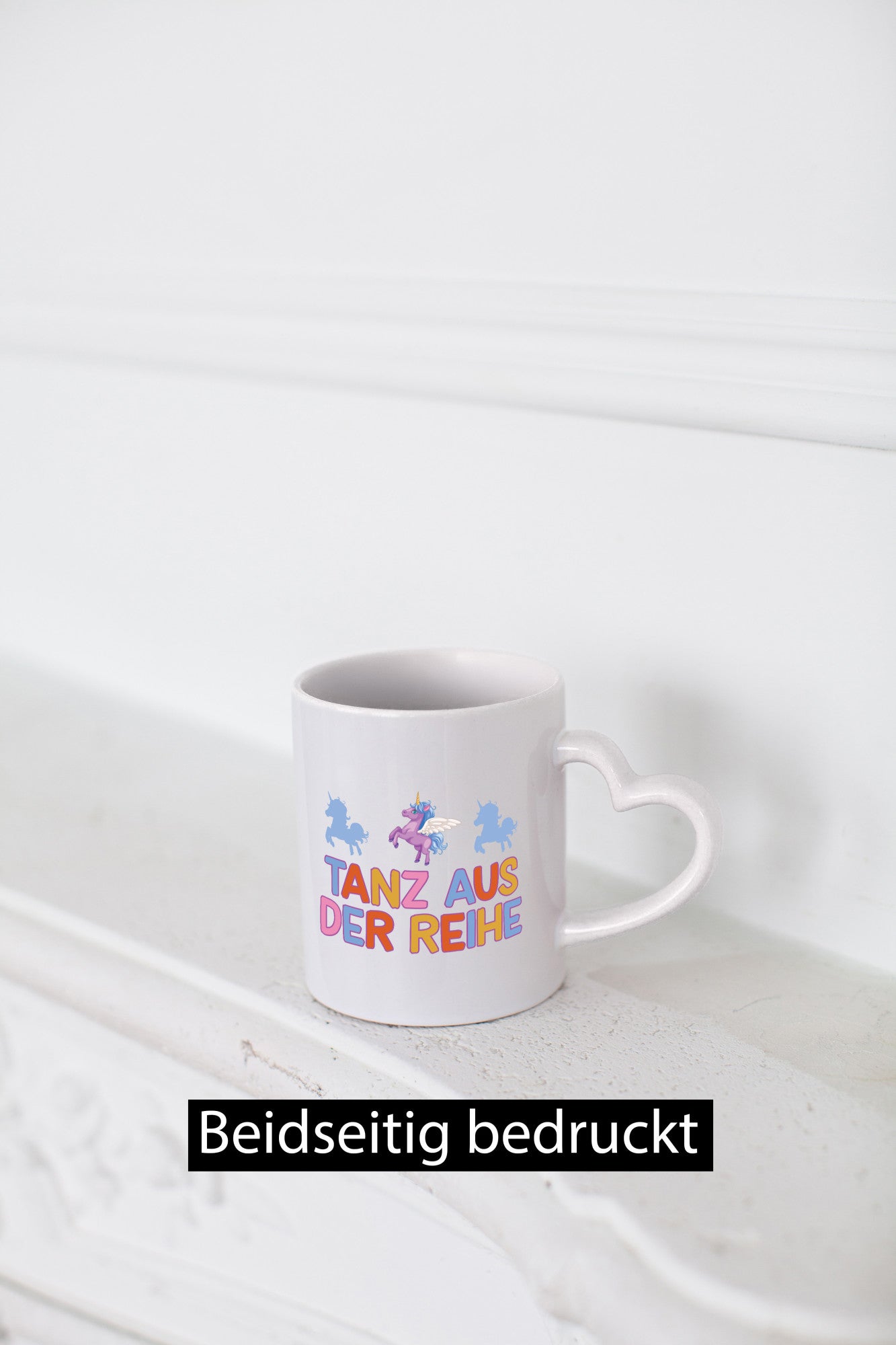 Tanz aus der Reihe | Einhörner Geschenk Humor Geschenkidee lustiger Spruch Tasse