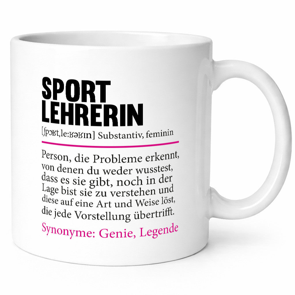 Sportlehrerin | Schule Lehrer Sport Spruch lustiger Geschenk Humor Geschenkidee