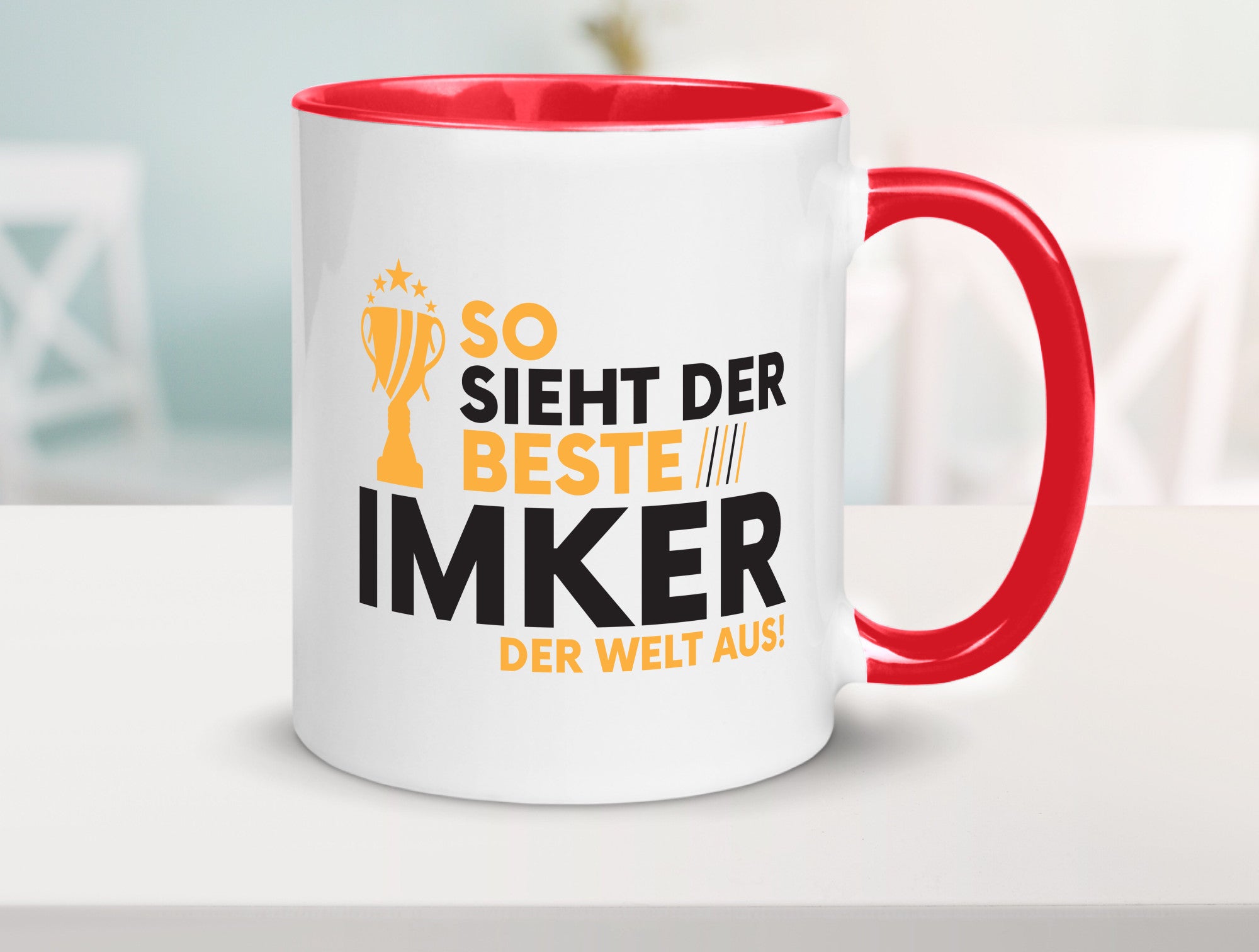 Der Weltbeste Imker | Imkerei lustiger Spruch Geschenk Humor Geschenkidee Tasse