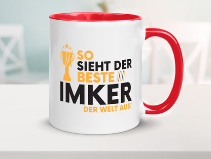 Der Weltbeste Imker | Imkerei lustiger Spruch Geschenk Humor Geschenkidee Tasse