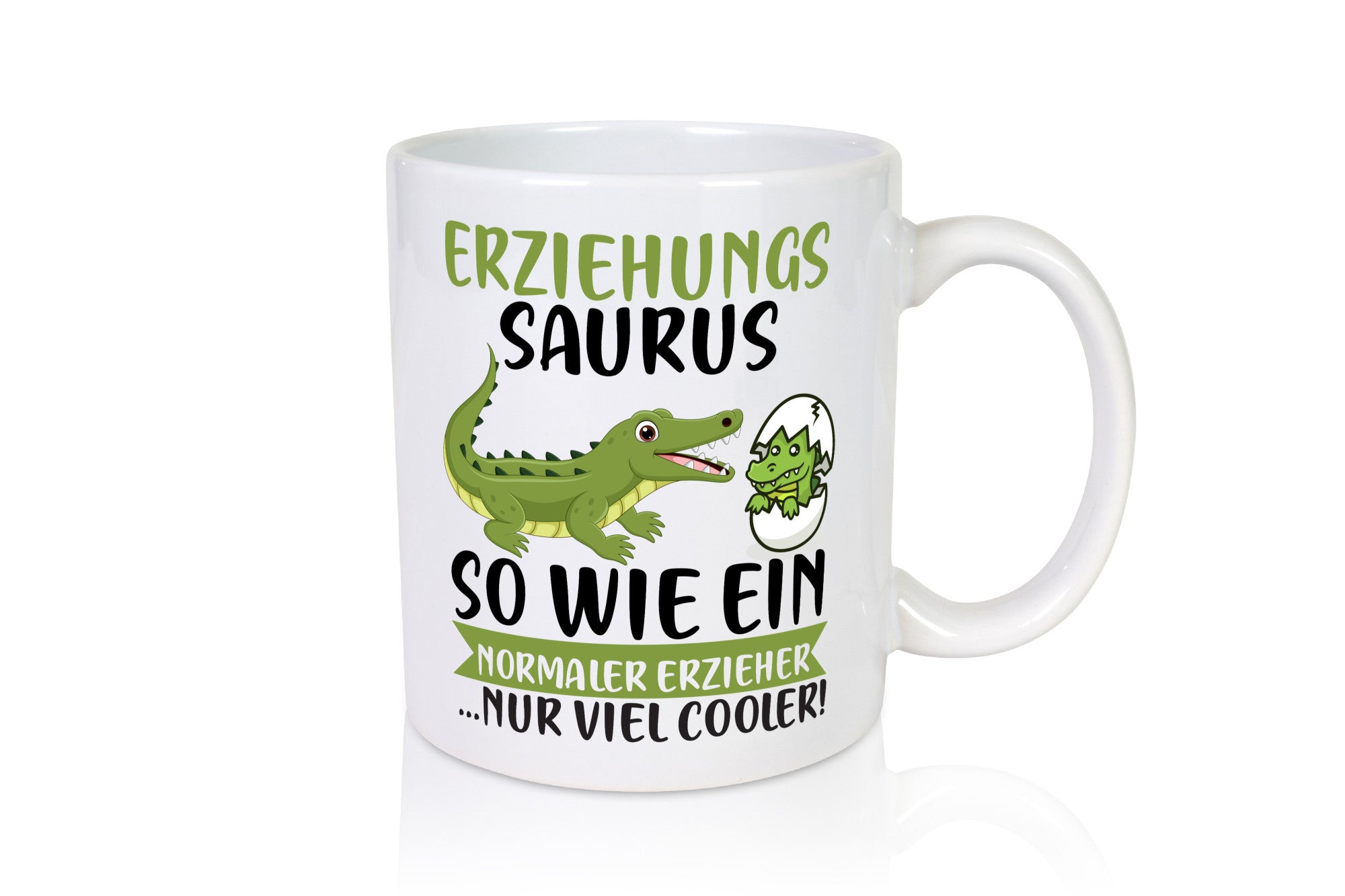 Erziehungsaurus | Kindergärtner Erzieherin Erzieher Humor Geschenkidee Tasse
