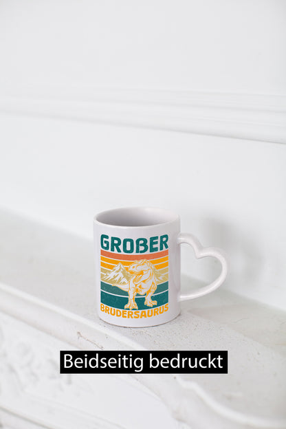 Großer Brudersaurus | Geschwester T-Rex Geschenkidee Humor Tasse