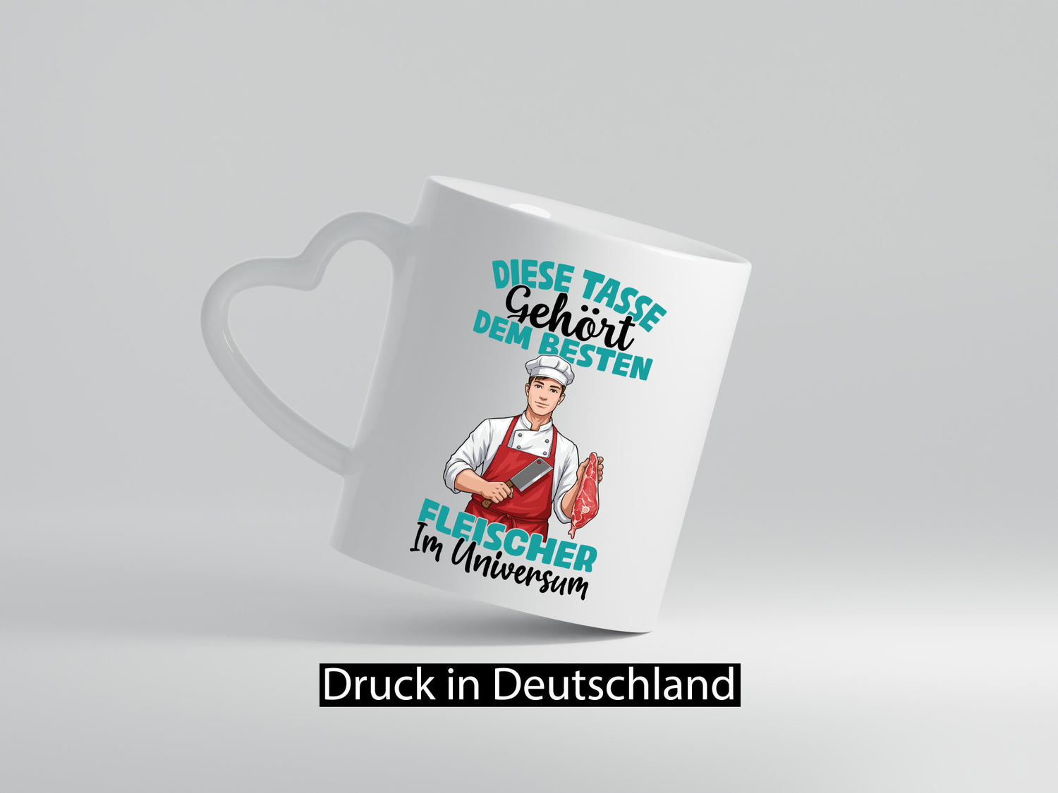 Im Universum: Fleischer | Schlachterei Geschenk Humor Geschenkidee lustiger