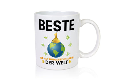 Weltbeste Vermessungstechnikerin | Techniker-Humor Geschenkidee Tasse