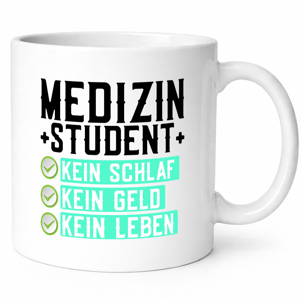 Medizinstudent | kein Schlaf Geld Leben Uni lustiger Spruch Geschenk Humor