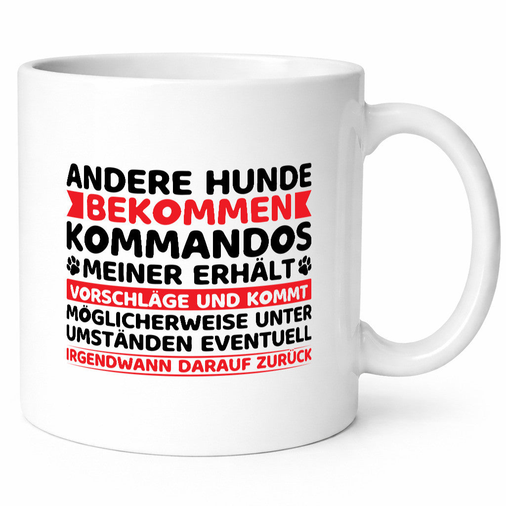 Hunde Training | Hundebesitzer Tasse Hundekommando vl3 Humor Tierliebhaber