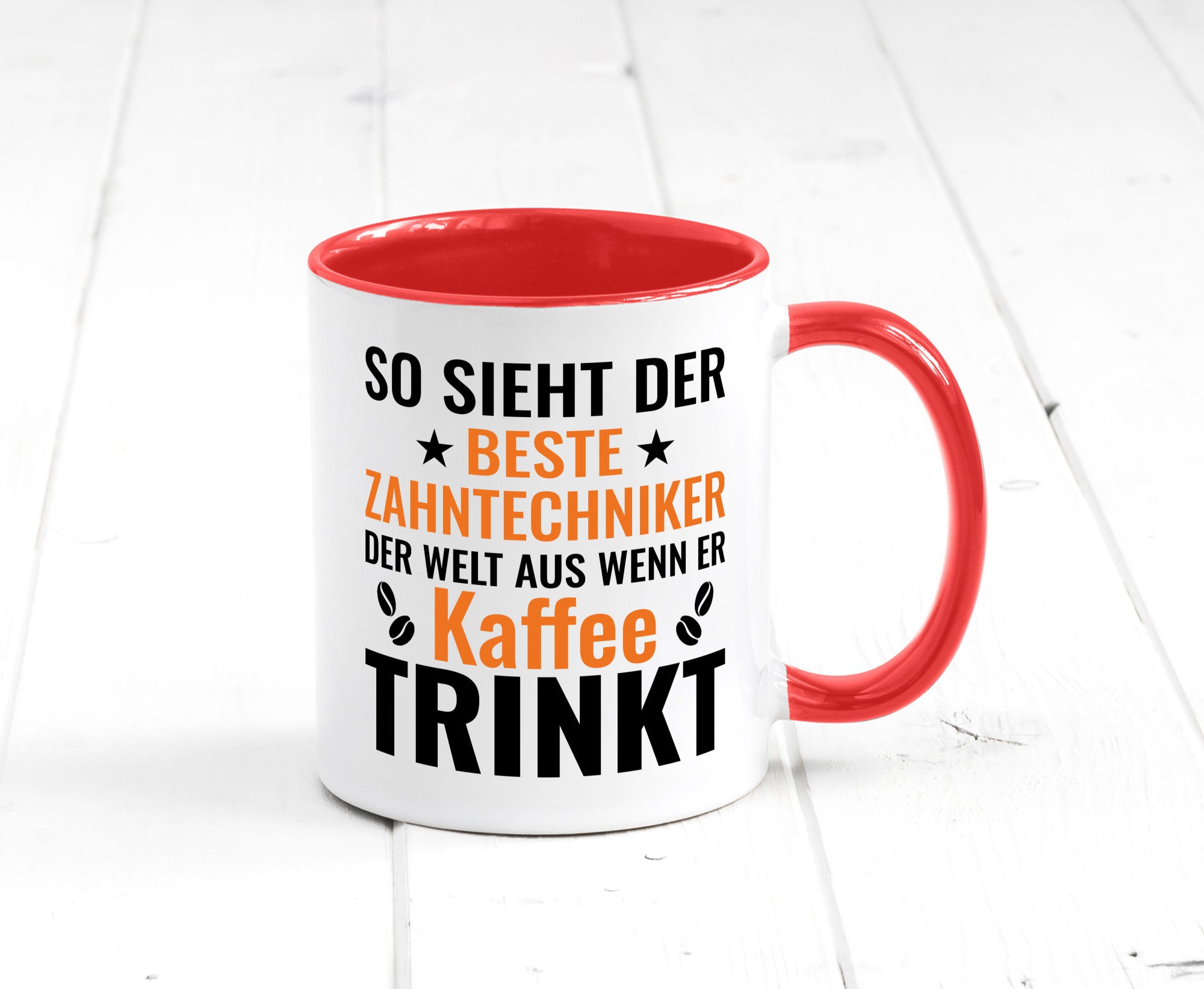 Kaffee trinkt: Zahntechniker | Zahnmedizin Geschenk Humor Geschenkidee lustiger