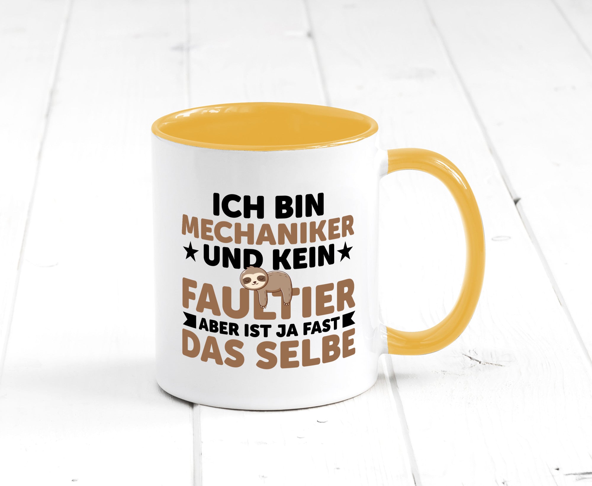 Ich bin kein Faultier: Mechaniker | KFZ Werkstatt Humor Tierliebhaber