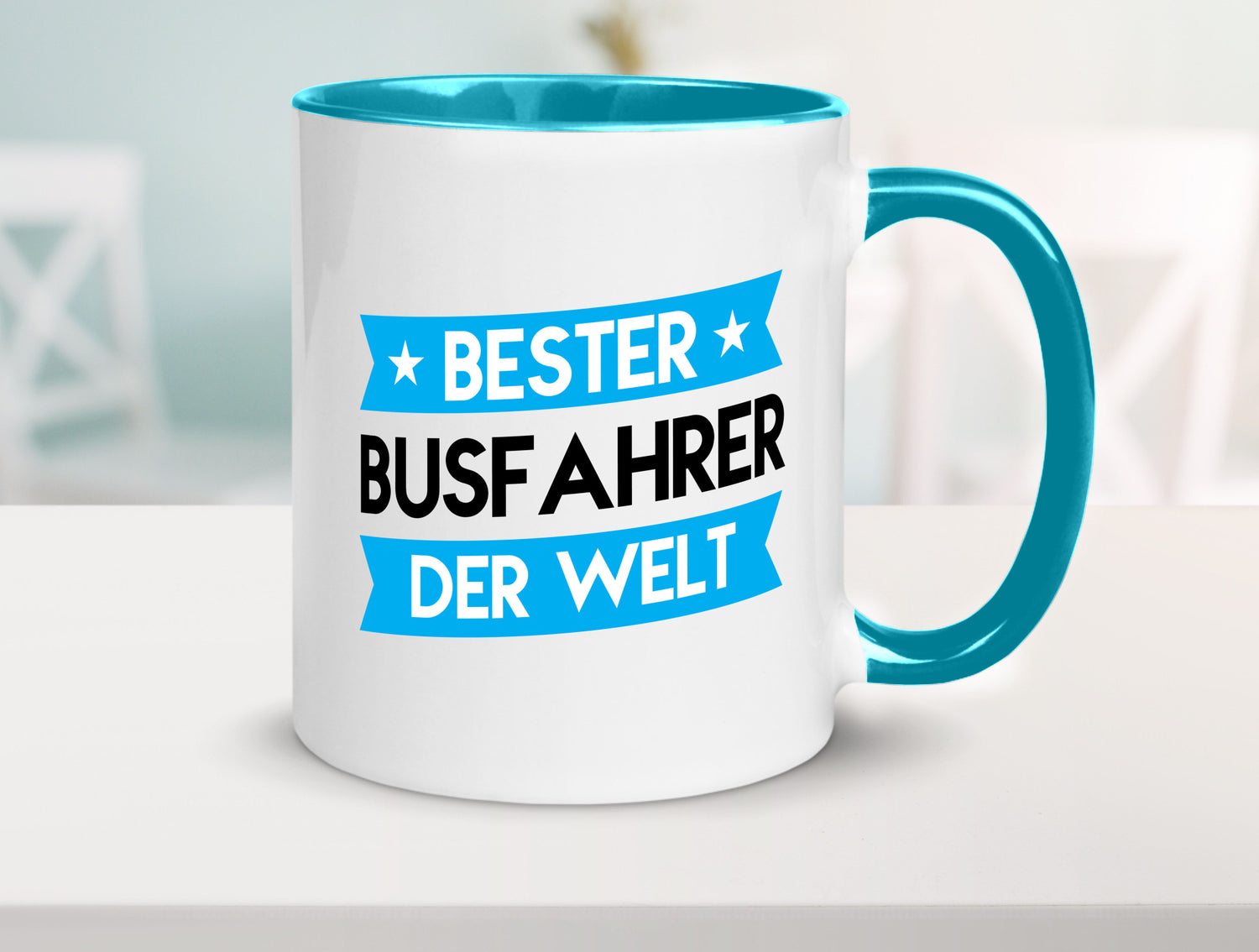 Bester Busfahrer | Berufsfahrer Fahrer v2 Geschenkidee Arbeit Kollegen Büro