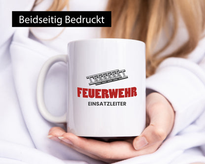 Feuerwehr Einsatzleiter | Feuerwehrmann Feuerwehrfahrzeug lustig Humor