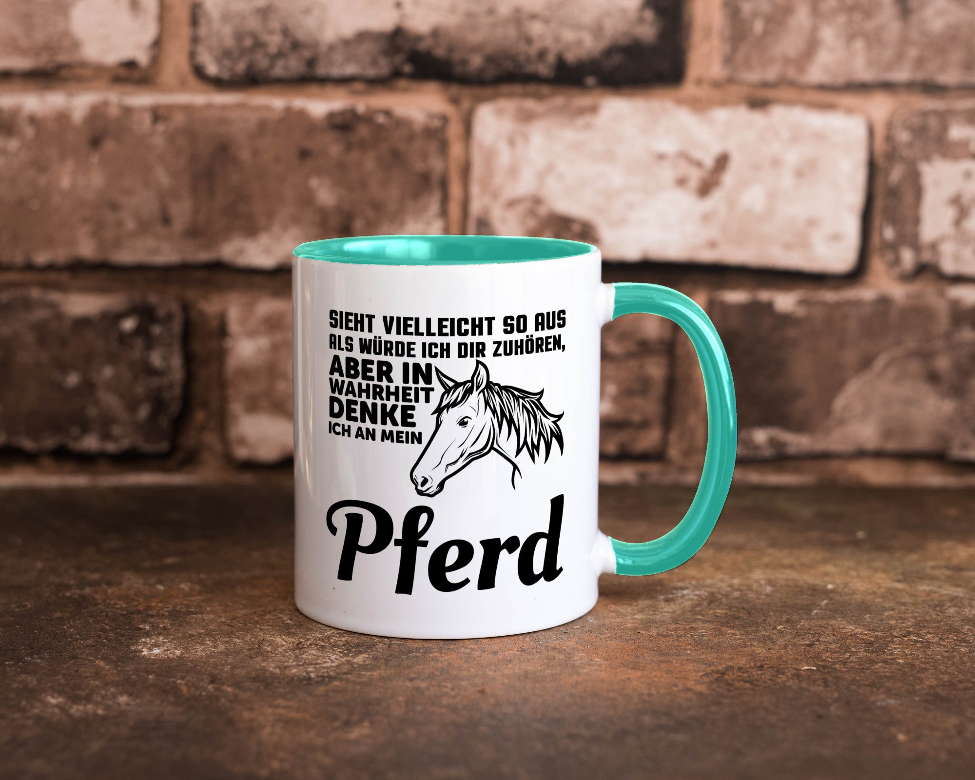 Pferde Spruch | Reiterin Tasse Pferdesport Reiten Humor Geschenkidee