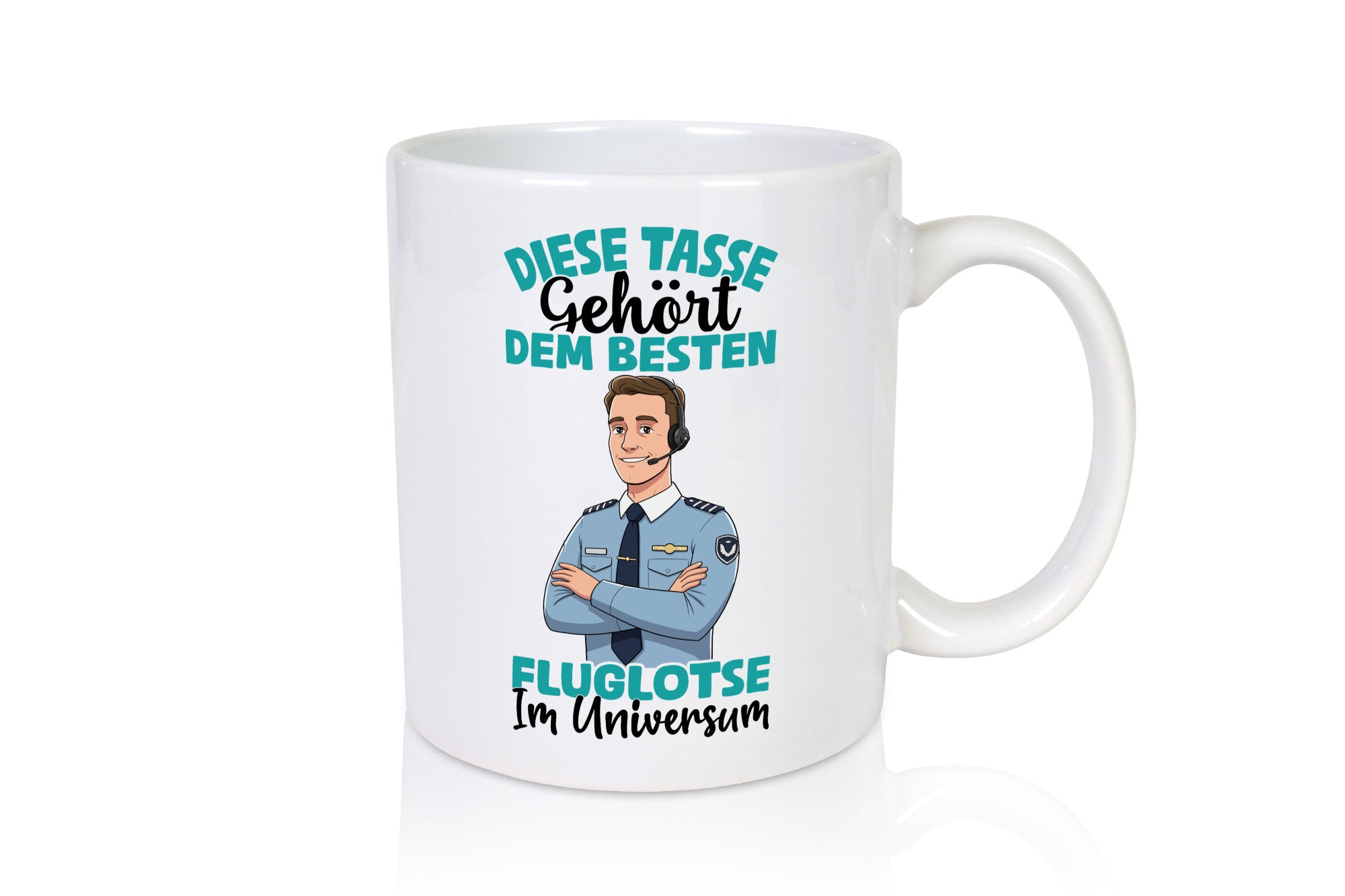 Im Universum: Fluglotse | Flugverkehr Flughafen lustig Humor Geschenkidee
