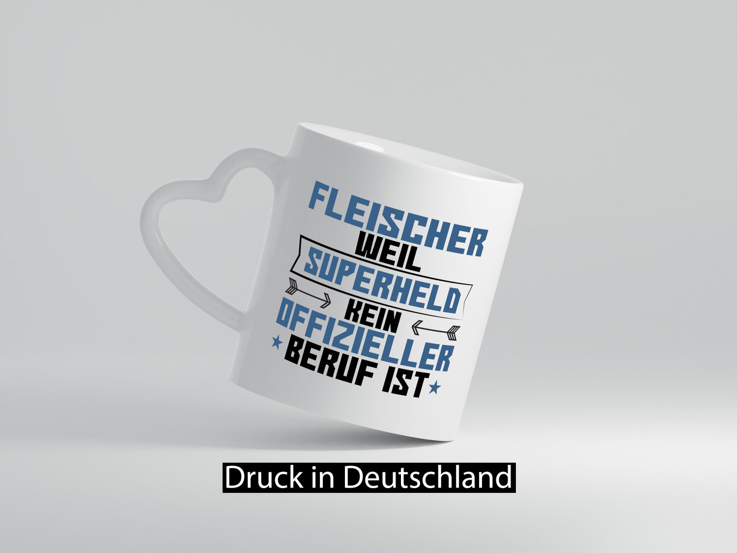 Superheld Fleischer | Schlachterei Humor Geschenkidee Tasse