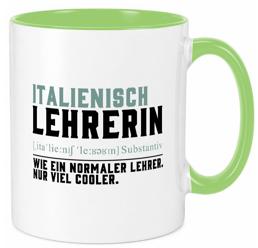 Italienischlehrer | Lehrerin Unterricht Lieblingslehrer lustig Humor