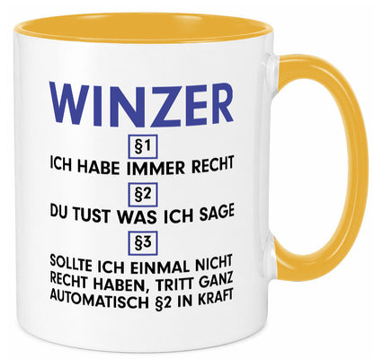 Ich habe immer Recht Winzer | Weinbauer Wein lustig Humor Geschenkidee Geschenk